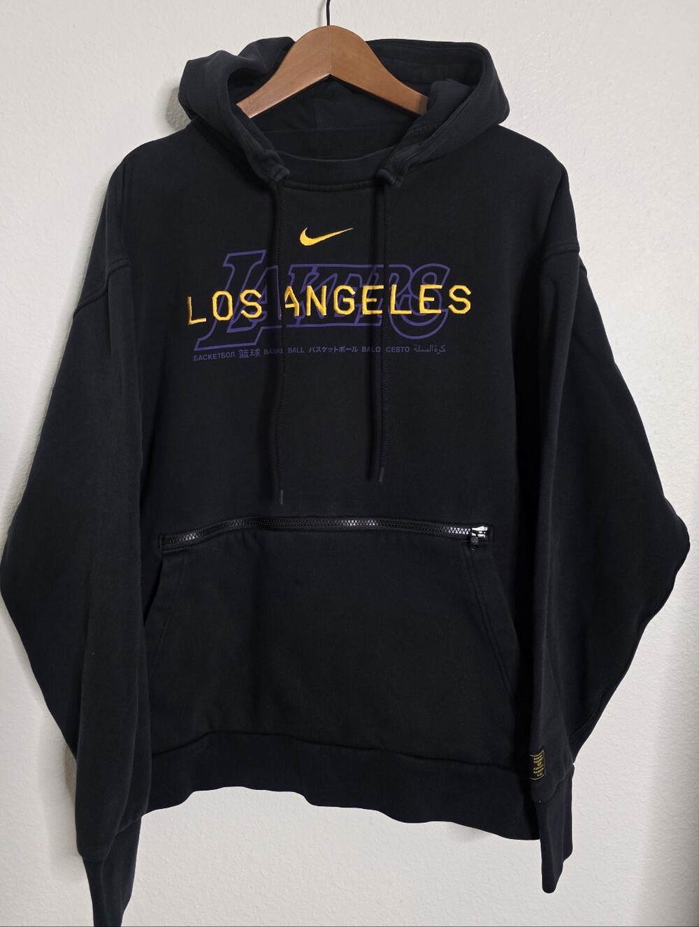 Nike Los Angeles Lakers Men's Courtside Pullover, Size 2XL